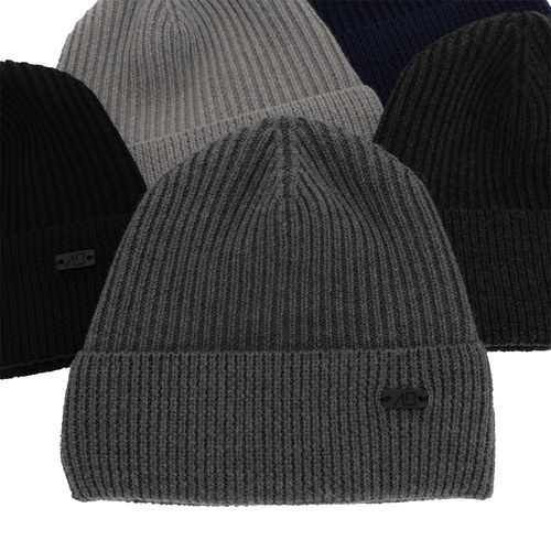 Herr vintermössa, brun, med 100% Merino Ull, Owen