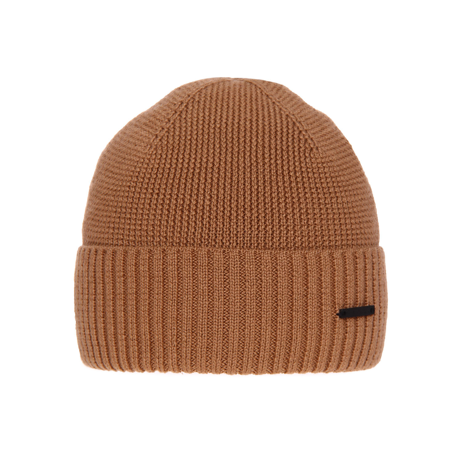 Herr vintermössa, brun, med merinull, Henk