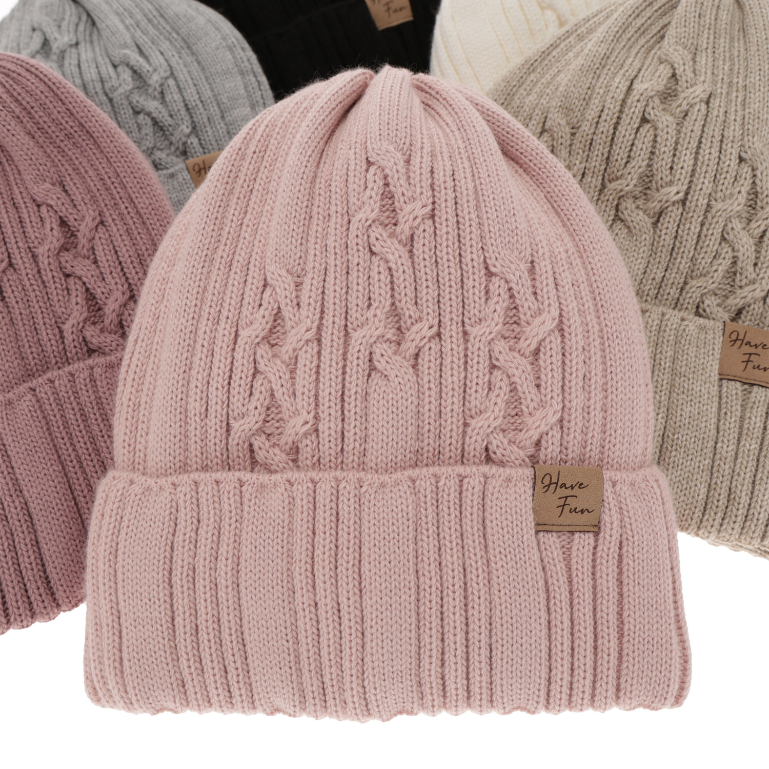 Flicka vinter set: mössa och tubhalsduk, grå, Rema