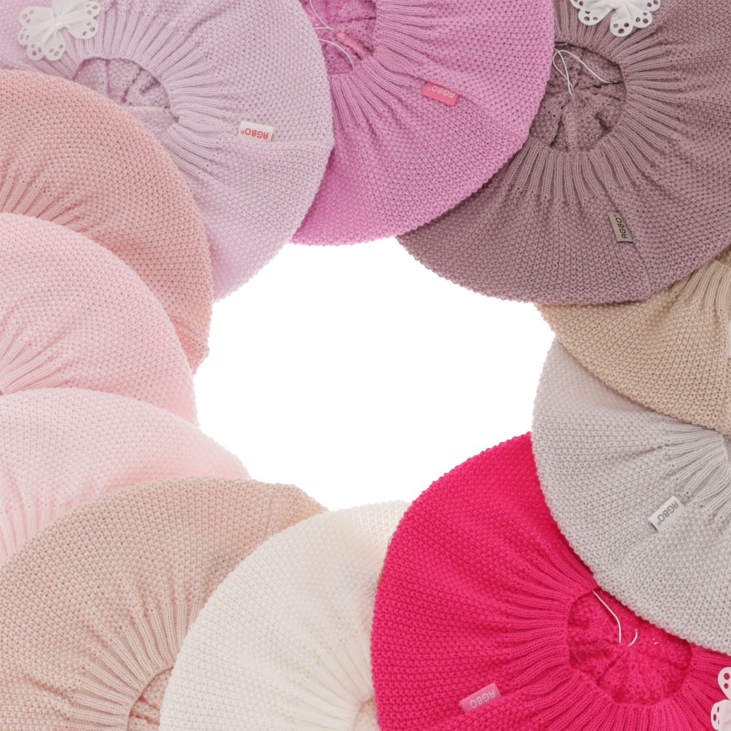 Flicka höst/vår basker, rosa, Costanza