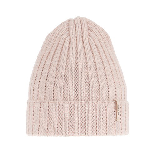 Dam vintermössa, rosa, med merinull, Missi