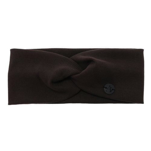 Dam höst/vår pannband, brun, bomull, Auri