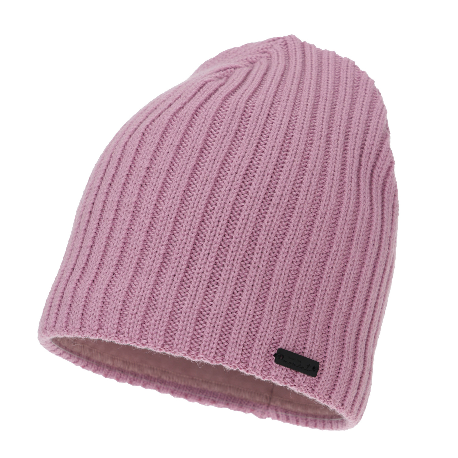 Dam vintermössa, rosa, med merinull, Soletta