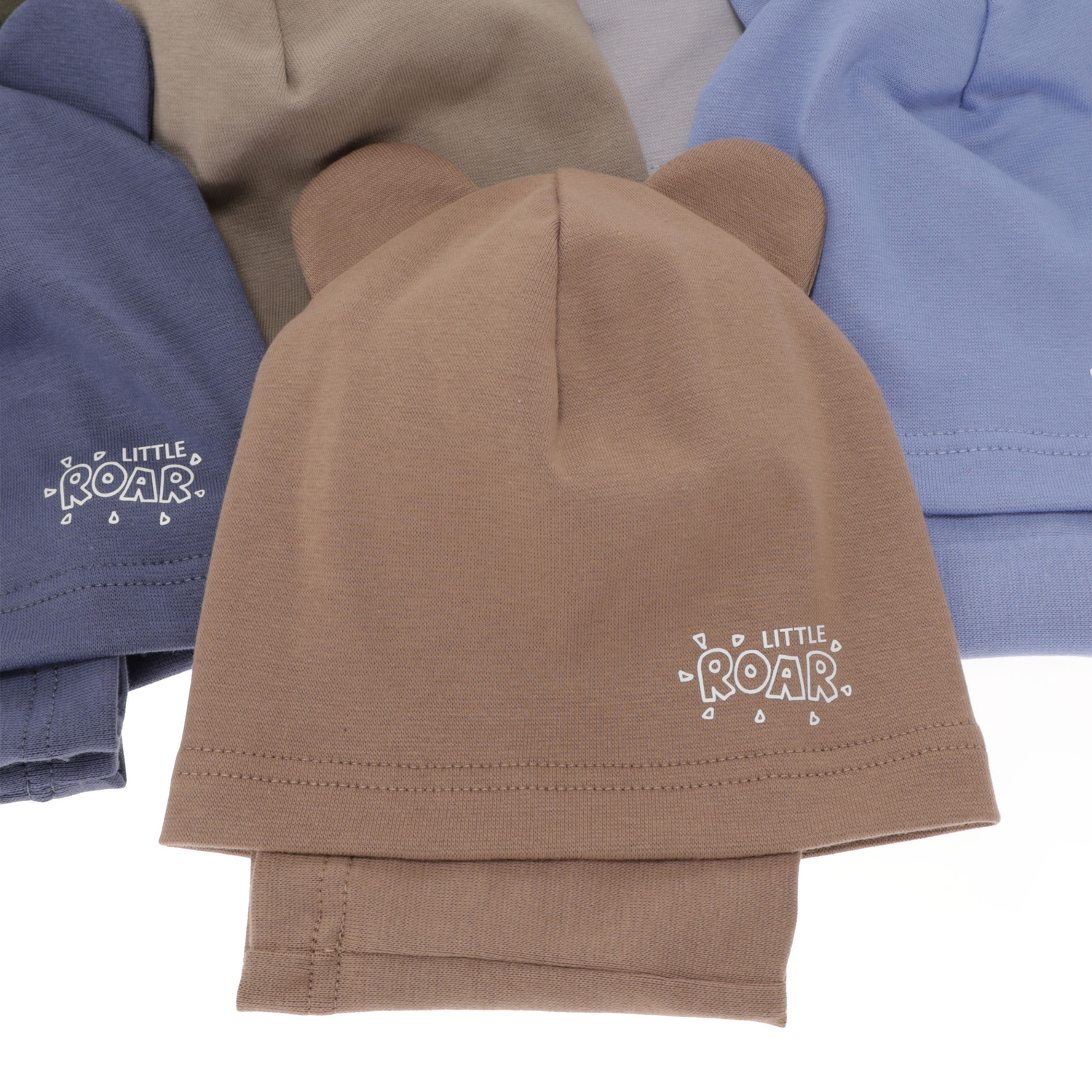 Pojke höst/vår set: mössa och halsduk, khaki, Cymes