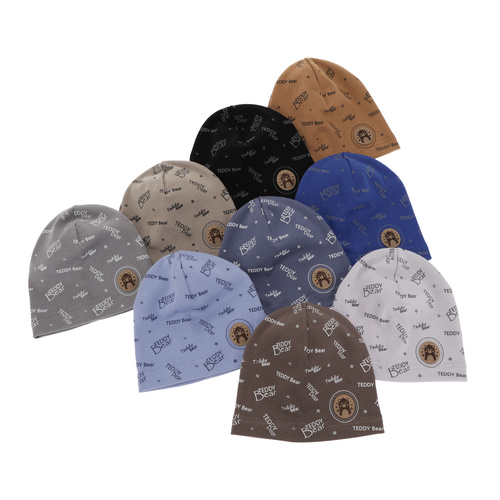 Pojke höst/vår mössa, brun, Tedi