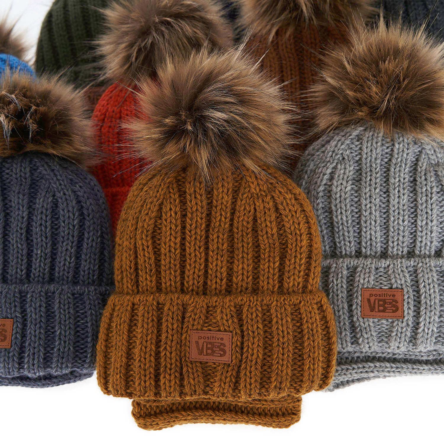 Pojke vinter set: mössa och halsduk, grå, med pompom, Remes