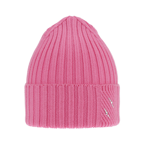 Dam vintermössa, rosa, 100% Merino Ull, Ariga