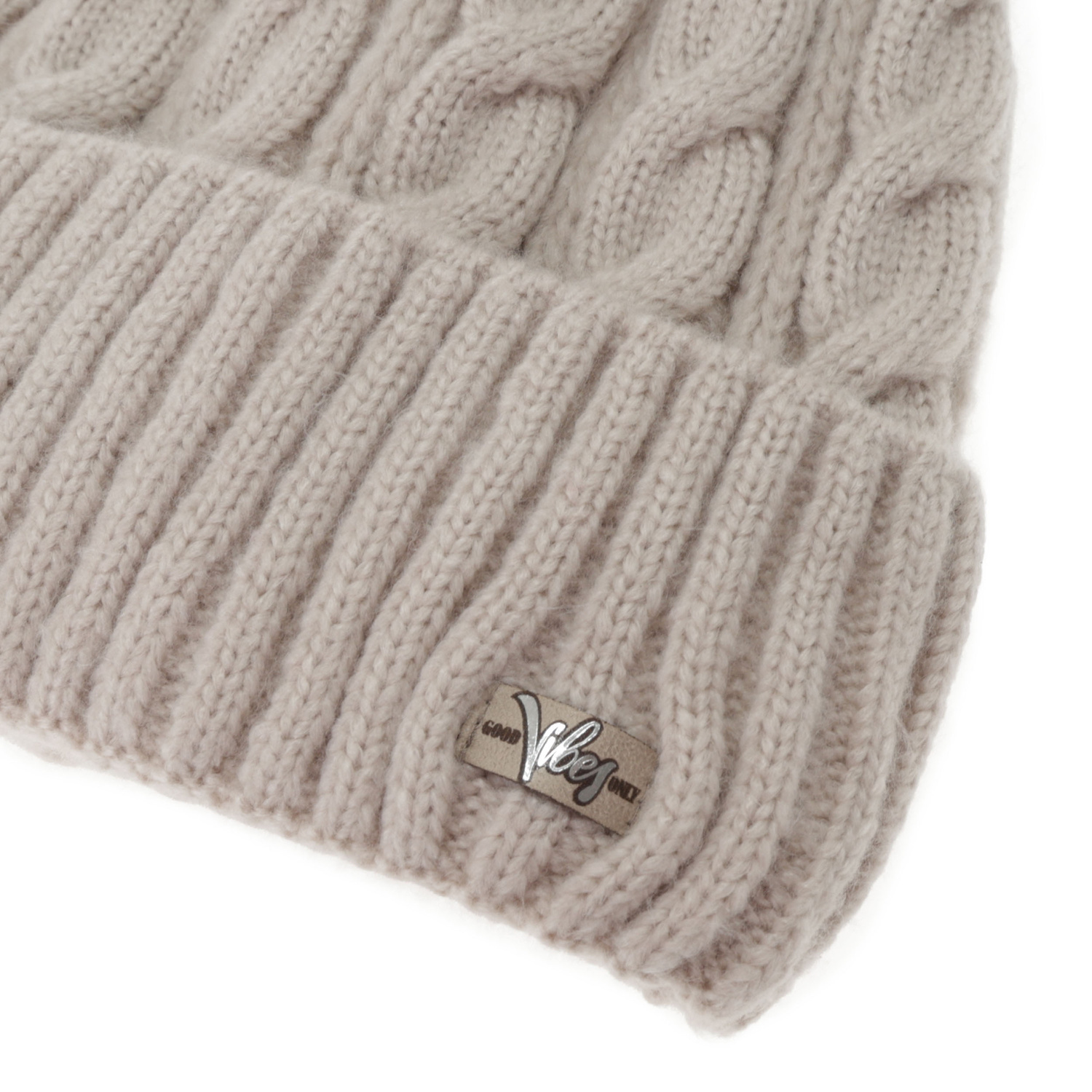 Dam vinter set: mössa och halsduk, rosa, Lunetta