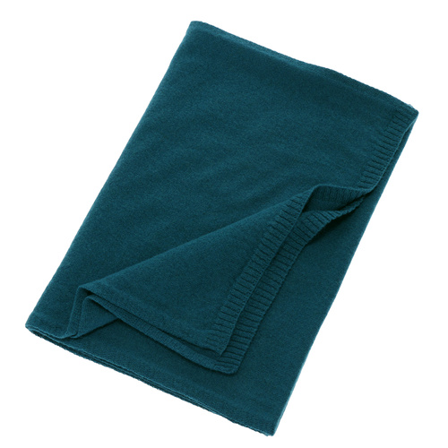 Dam vinter halsduk, smaragdgrön, med merinull och kasmir, Irenia