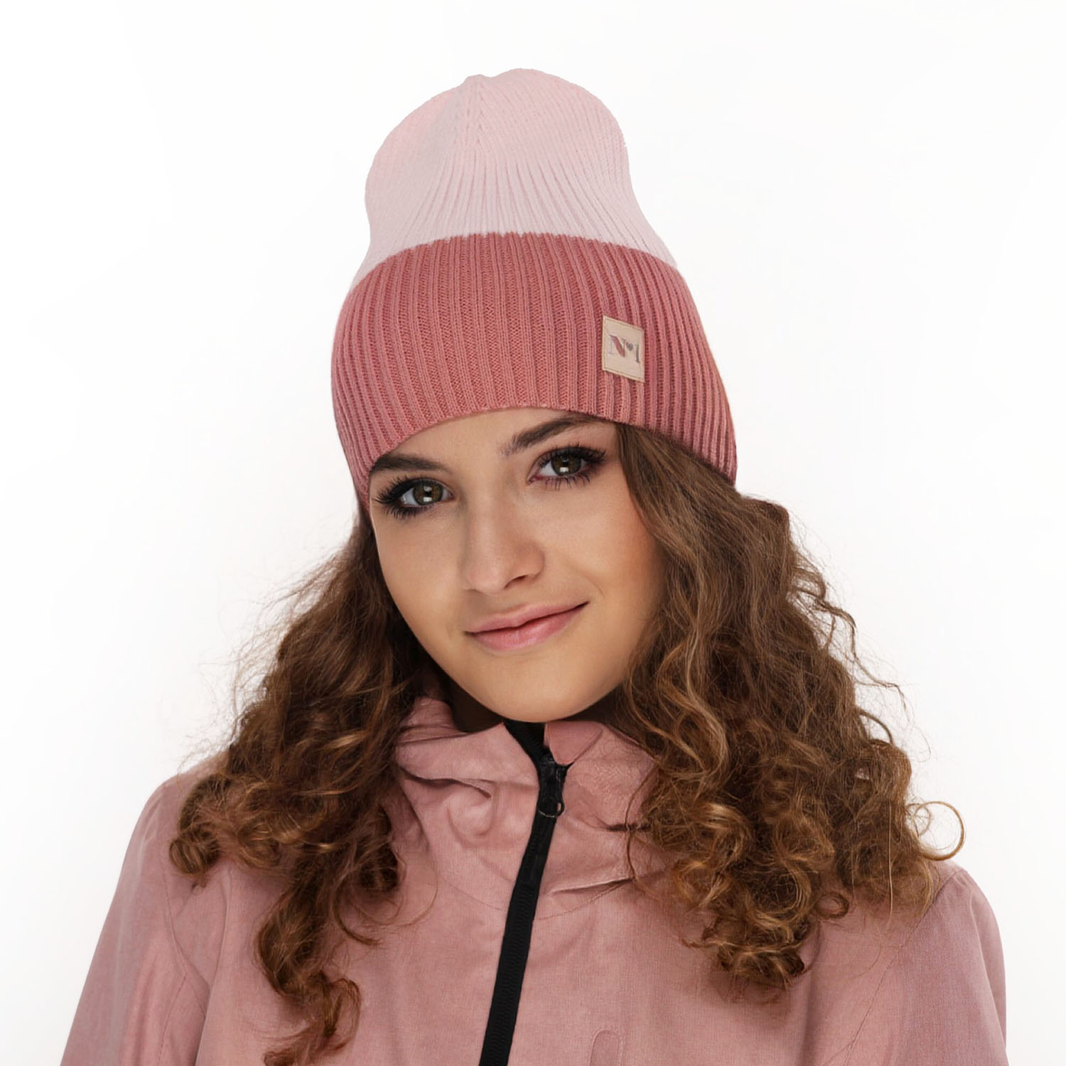 Flicka höst/vår mössa, beige, Leti
