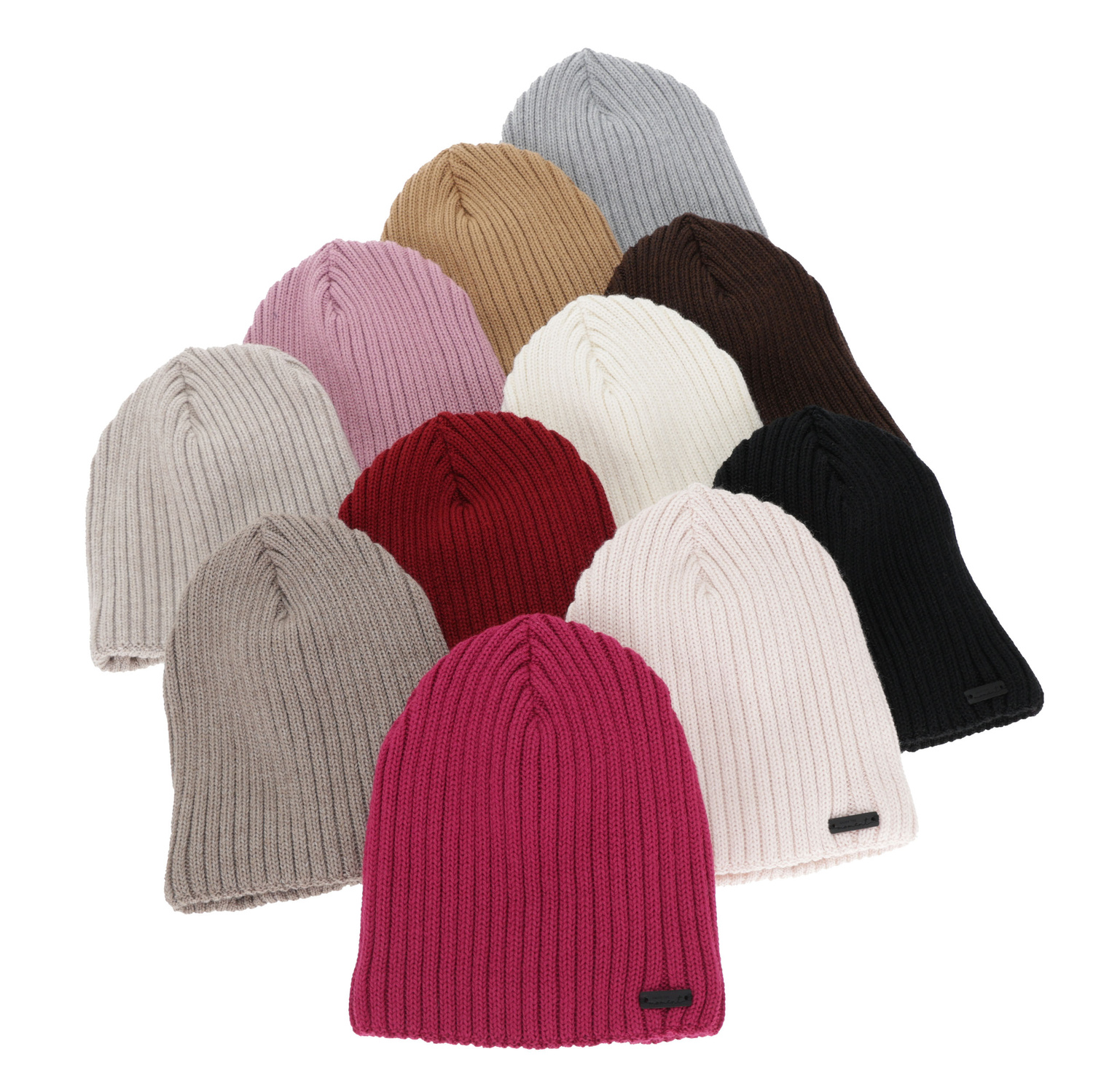 Dam vintermössa, rosa, med merinull, Soletta