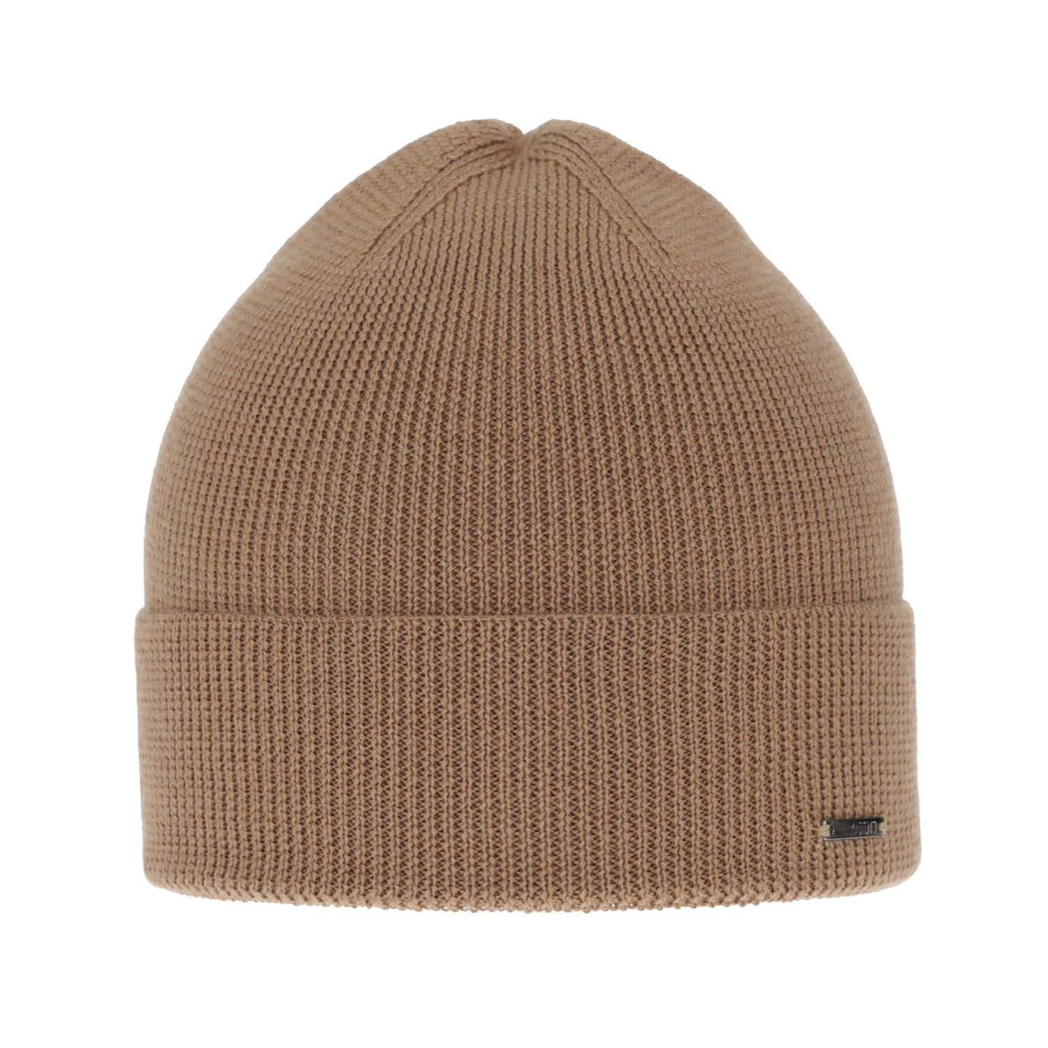 Herr vintermössa, camel, 100% Merino Ull, Memfis