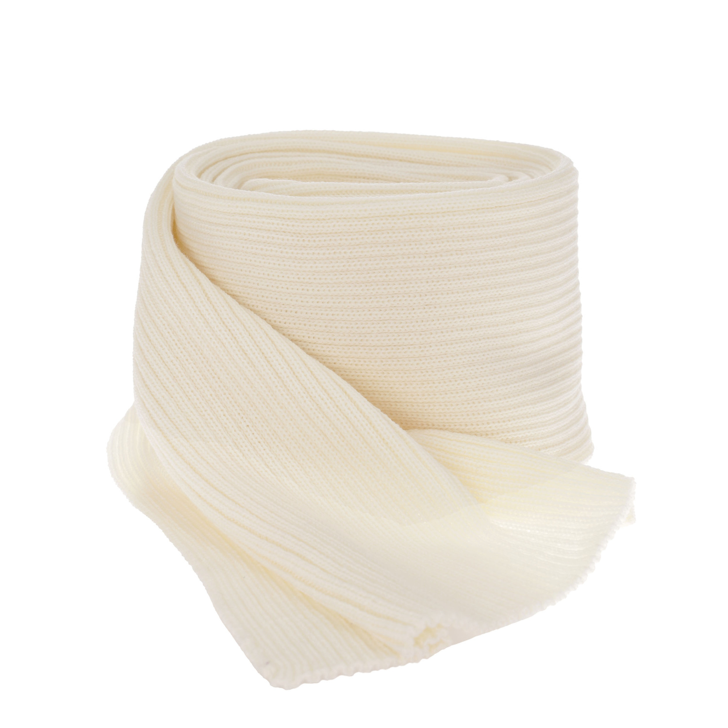 Dam vinter halsduk, krem, 100% Merino Ull, Jessica