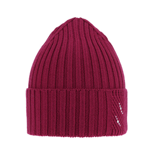 Dam vintermössa, rosa, 100% Merino Ull, Ariga