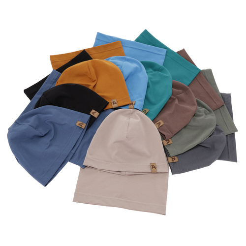 Pojke höst/vår set: mössa och halsduk, grå, Griffin