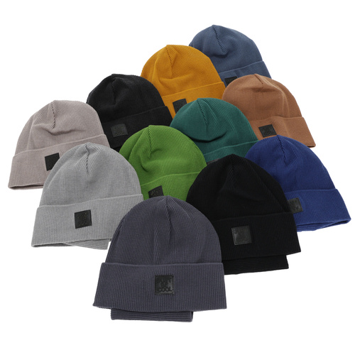 Pojke höst/vår set: mössa och tubhalsduk, camel, med bomull, Jonas