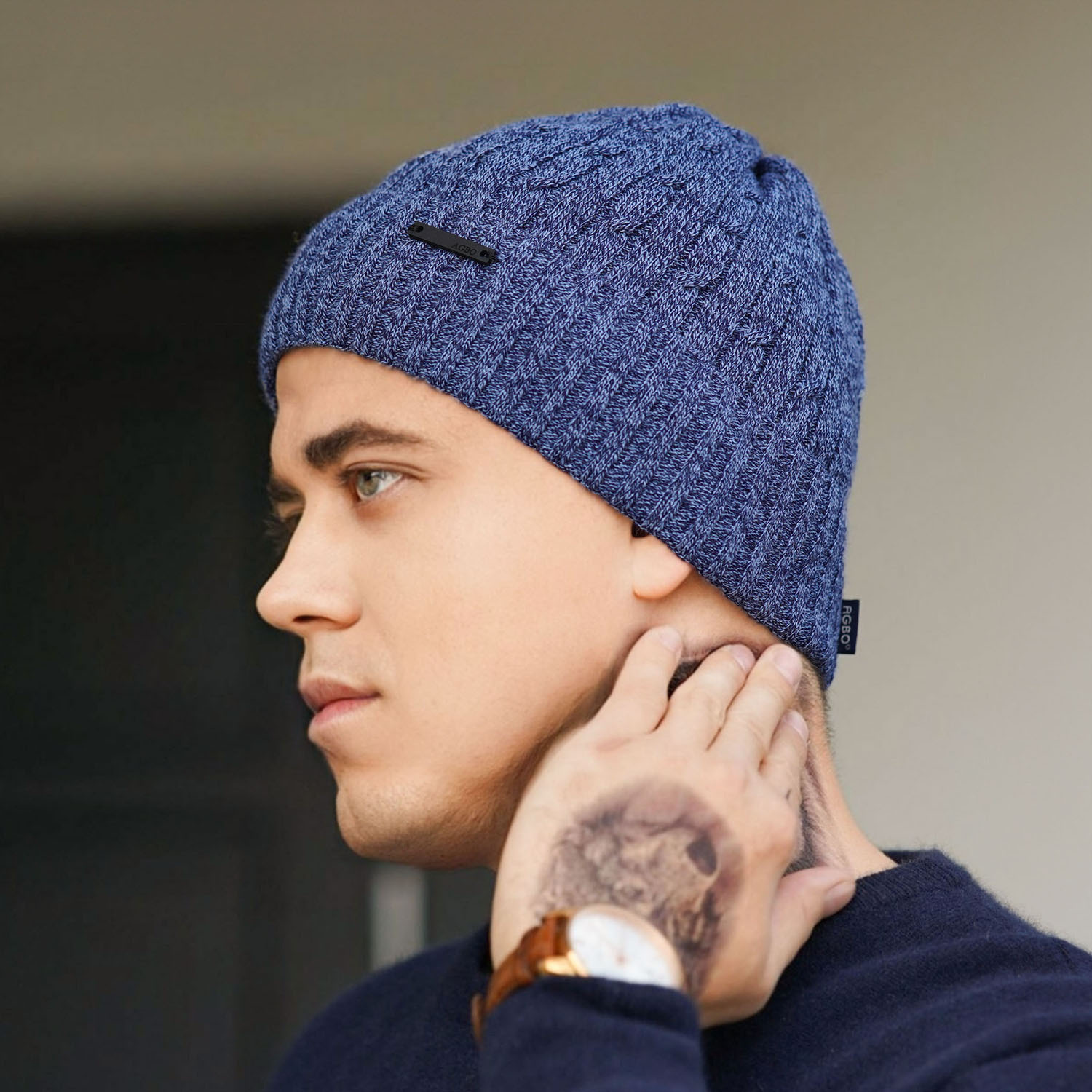 Herr vintermössa, mörkgrå, Mishel