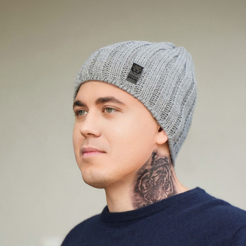 Herr vintermössa, svart, Derek