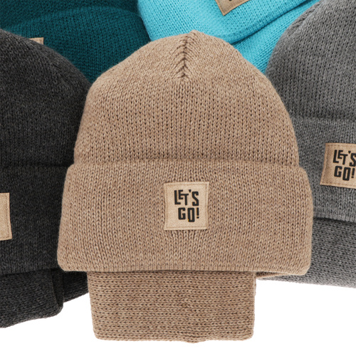 Pojke vinter set: mössa och halsduk, svart, Joseph