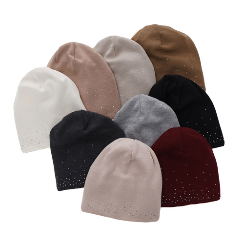 Dam vintermössa, beige, med merinull, Minerwa