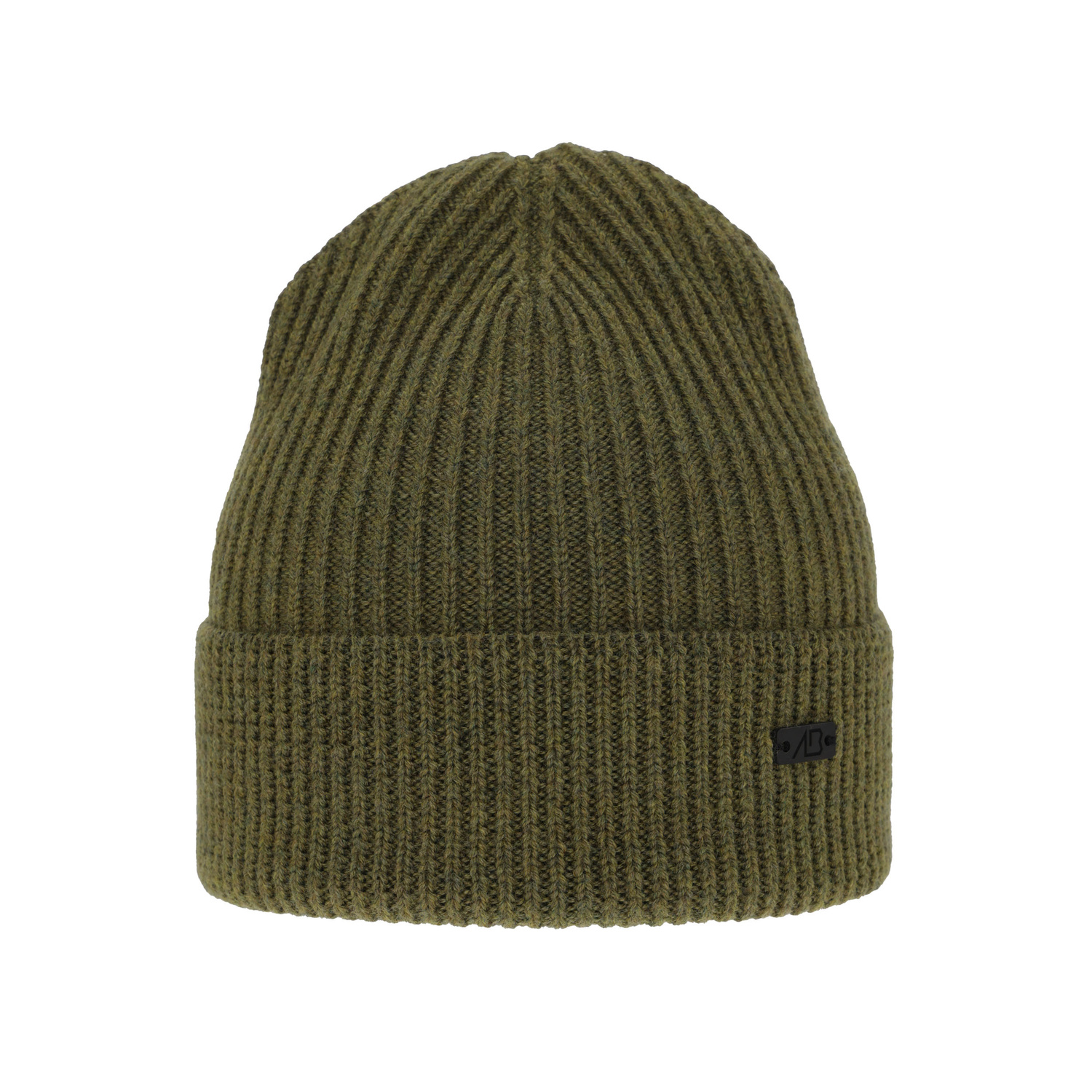 Herr vintermössa, grön, 100% Merino Ull, Owen
