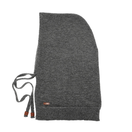 Dam vinter balaclava, grå, med ull, Elizabeth
