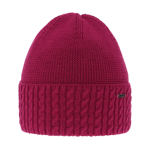 Dam vintermössa, rosa, med merinull, Febe