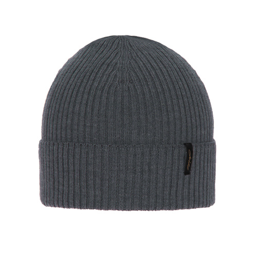 Dam vintermössa, mörkgrå, 100% Merino Ull, Megan