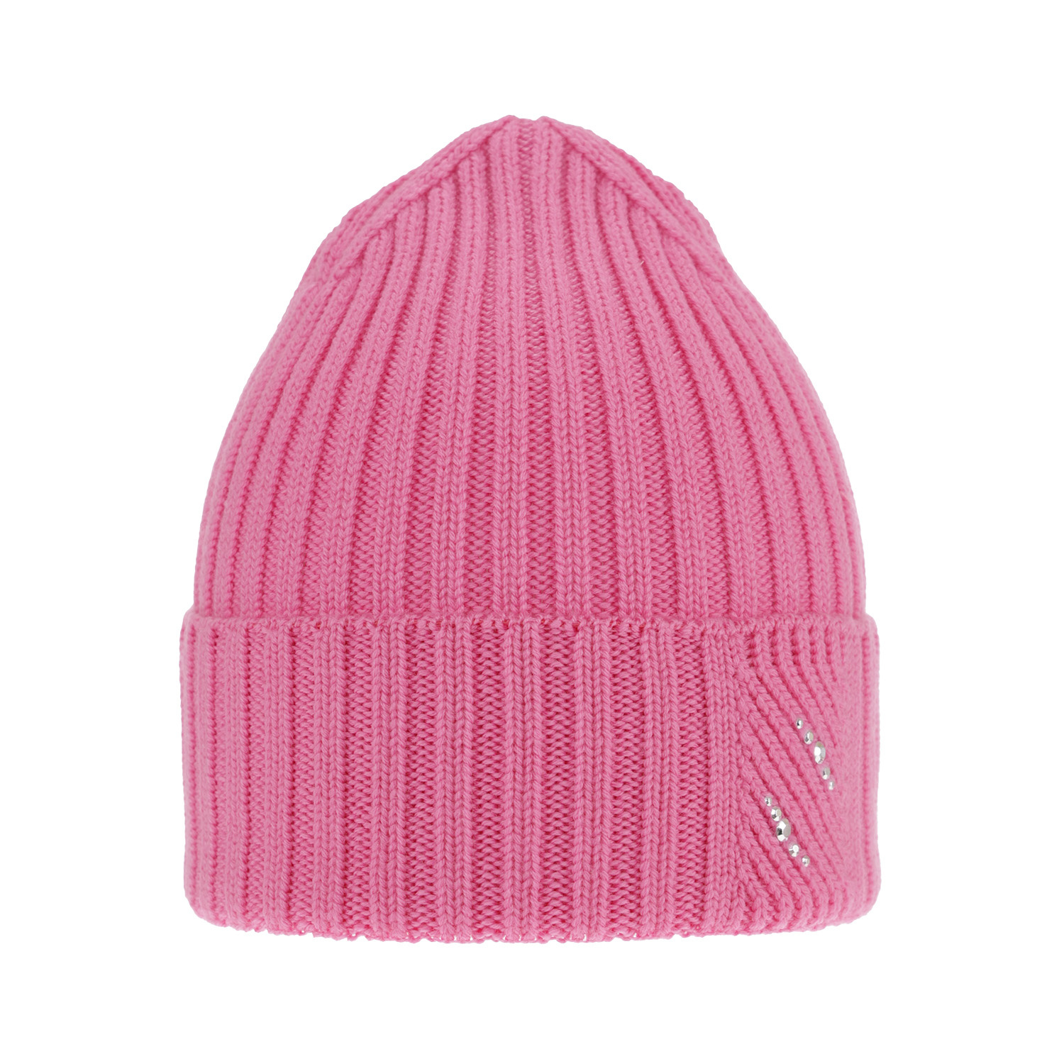 Dam vintermössa, rosa, 100% Merino Ull, Ariga