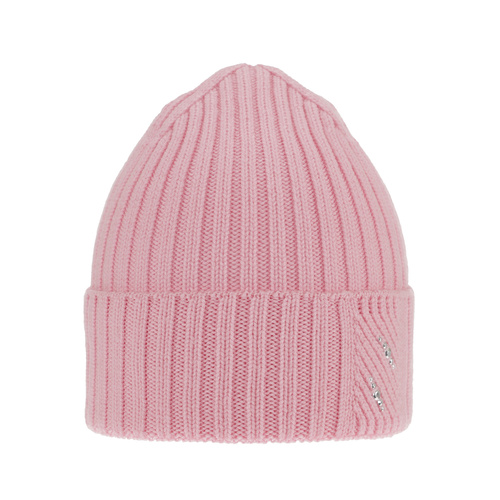 Dam vintermössa, rosa, 100% Merino Ull, Ariga