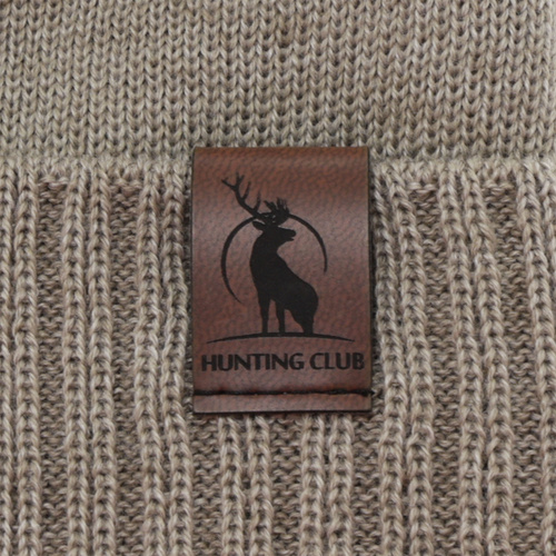 Herr vintermössa, beige, med merinull, Hogan