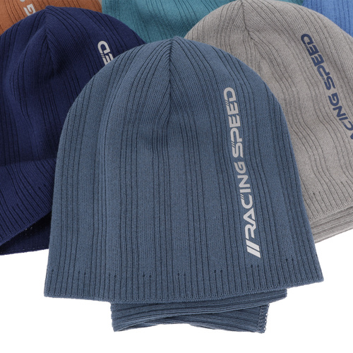 Pojke höst/vår set: mössa och halsduk, orange, med bomull, Kolorado