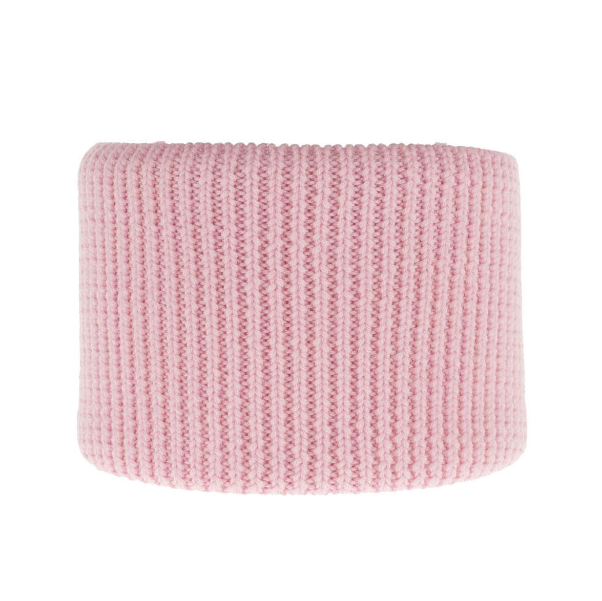 Barn vinter tubhalsduk, rosa, 100% Merino Ull, Vanilla