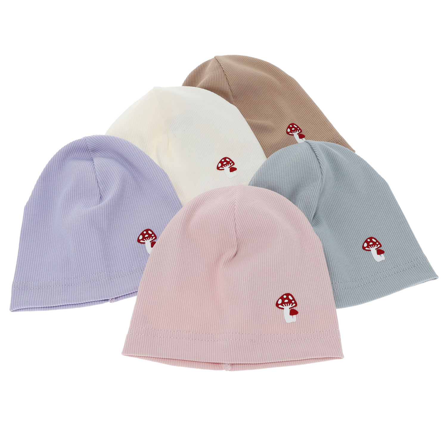 Mössa för flickor för höst, vår, lila, bomull Balma