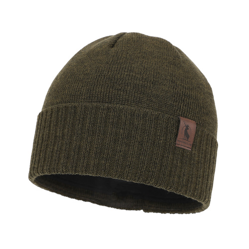Herr vintermössa, khaki, Herr jaktmössa, med merinull, Hogan