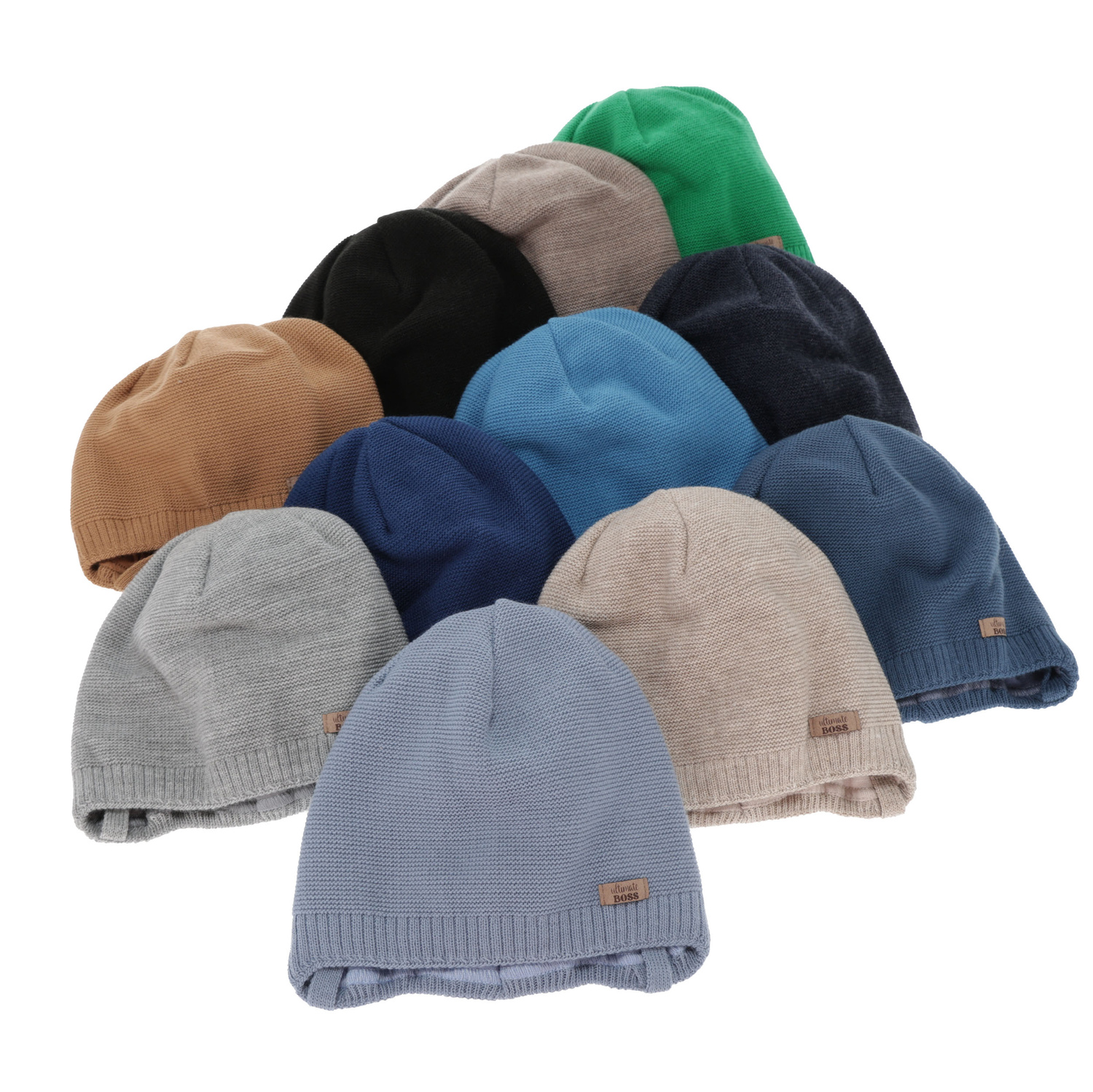 Pojke höst/vår mössa, beige, med knytband, Valdis