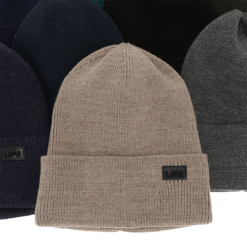 Herr höst/vår vintermössa, beige, Flavio