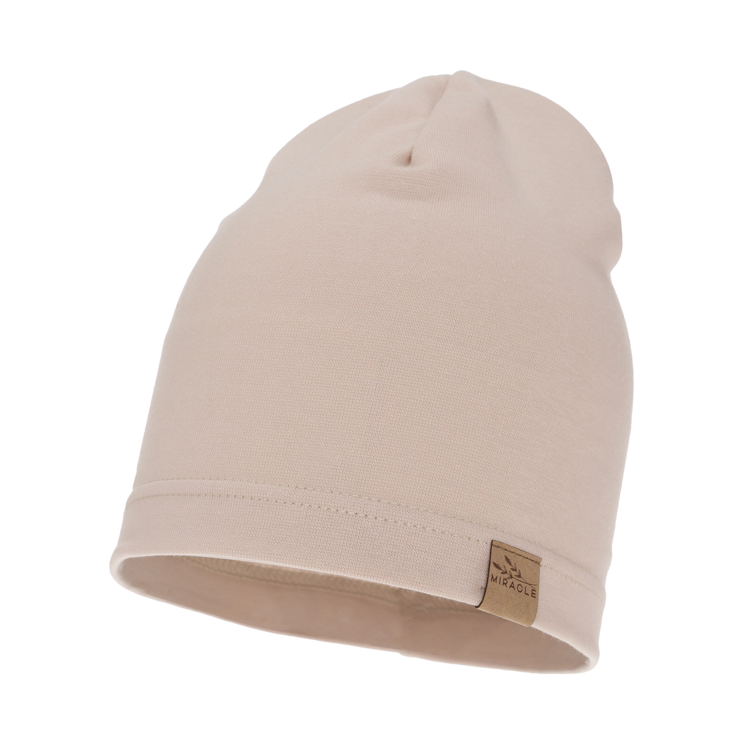 Dam höst/vår mössa, ljusbeige, bomull, Brema