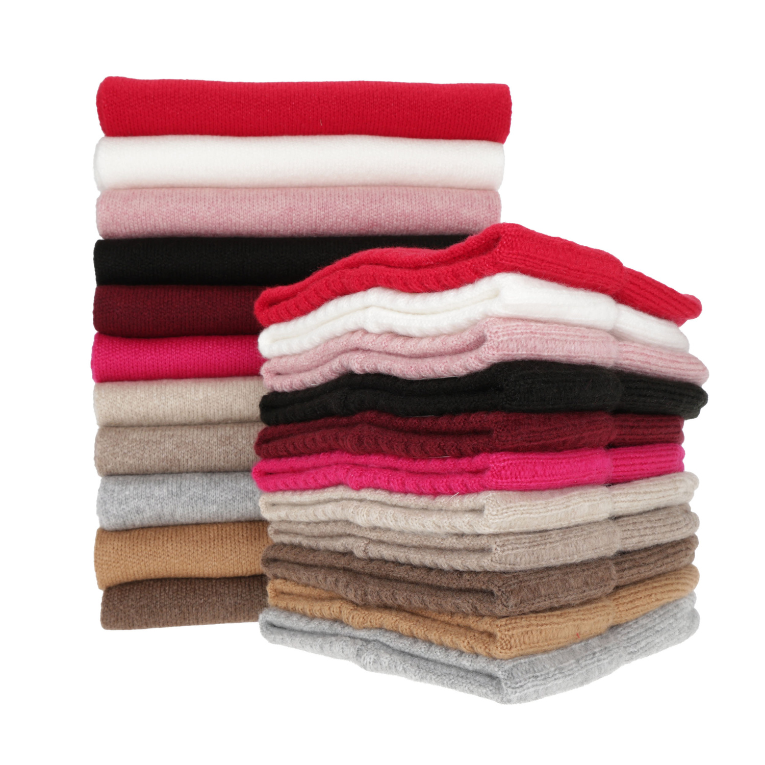 Dam vinter set: mössa och halsduk, röd, Shasta