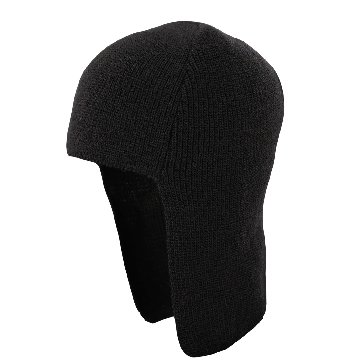 Herr vintermössa, svart, ylle, Beret