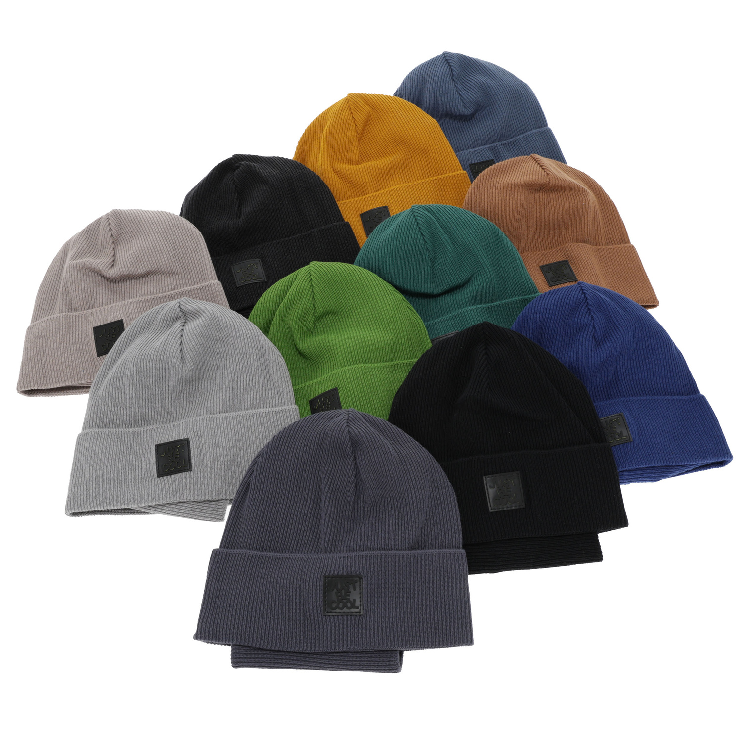 Pojke höst/vår set: mössa och tubhalsduk, szmaragdowy, med bomull, Jonas