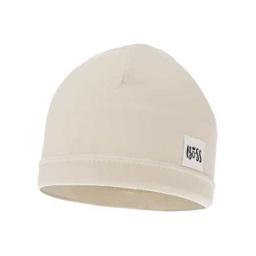 Pojke höst/vår mössa, beige, Niki