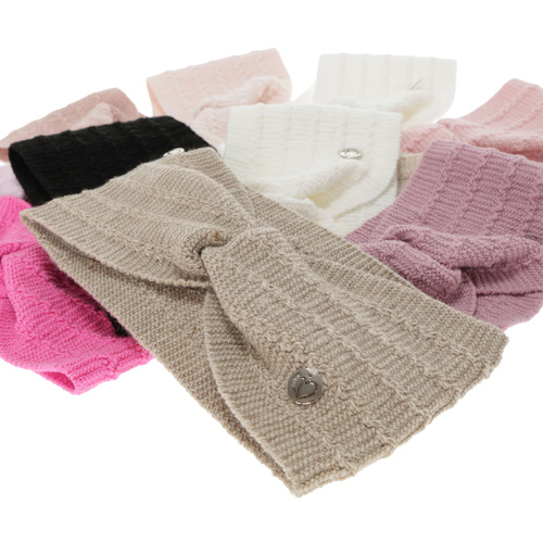 Flicka höst/vår pannband, rosa, Elettra