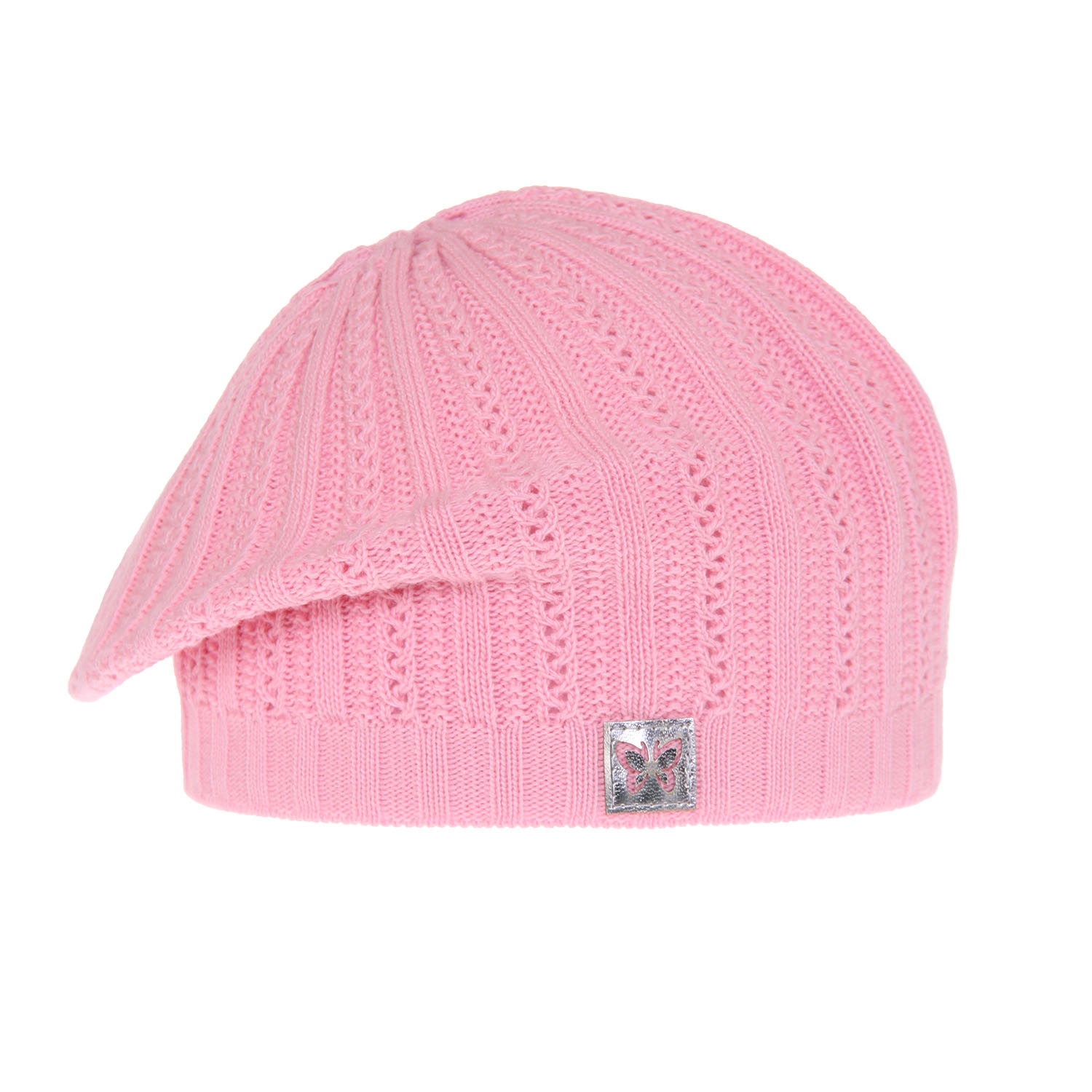 Flicka höst/vår basker, rosa, Luina