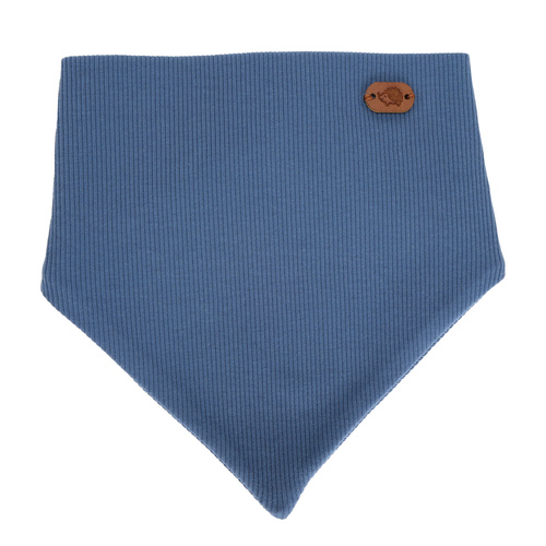 Pojke höst/vår halsvärmare, blå, bomull Lucent