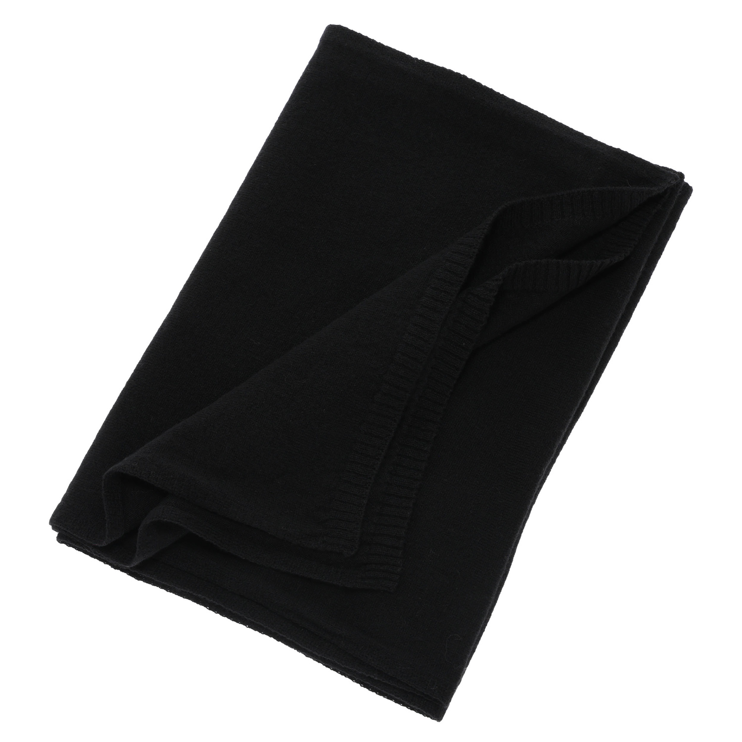 Dam vinter halsduk, svart, med merinull och kashmere, Irenia