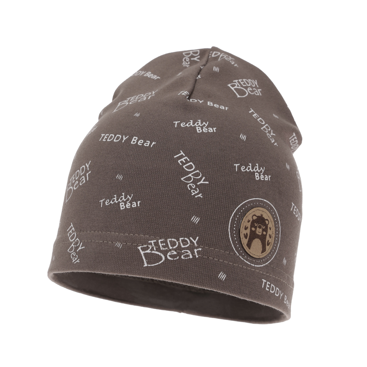 Pojke höst/vår mössa, brun, Tedi