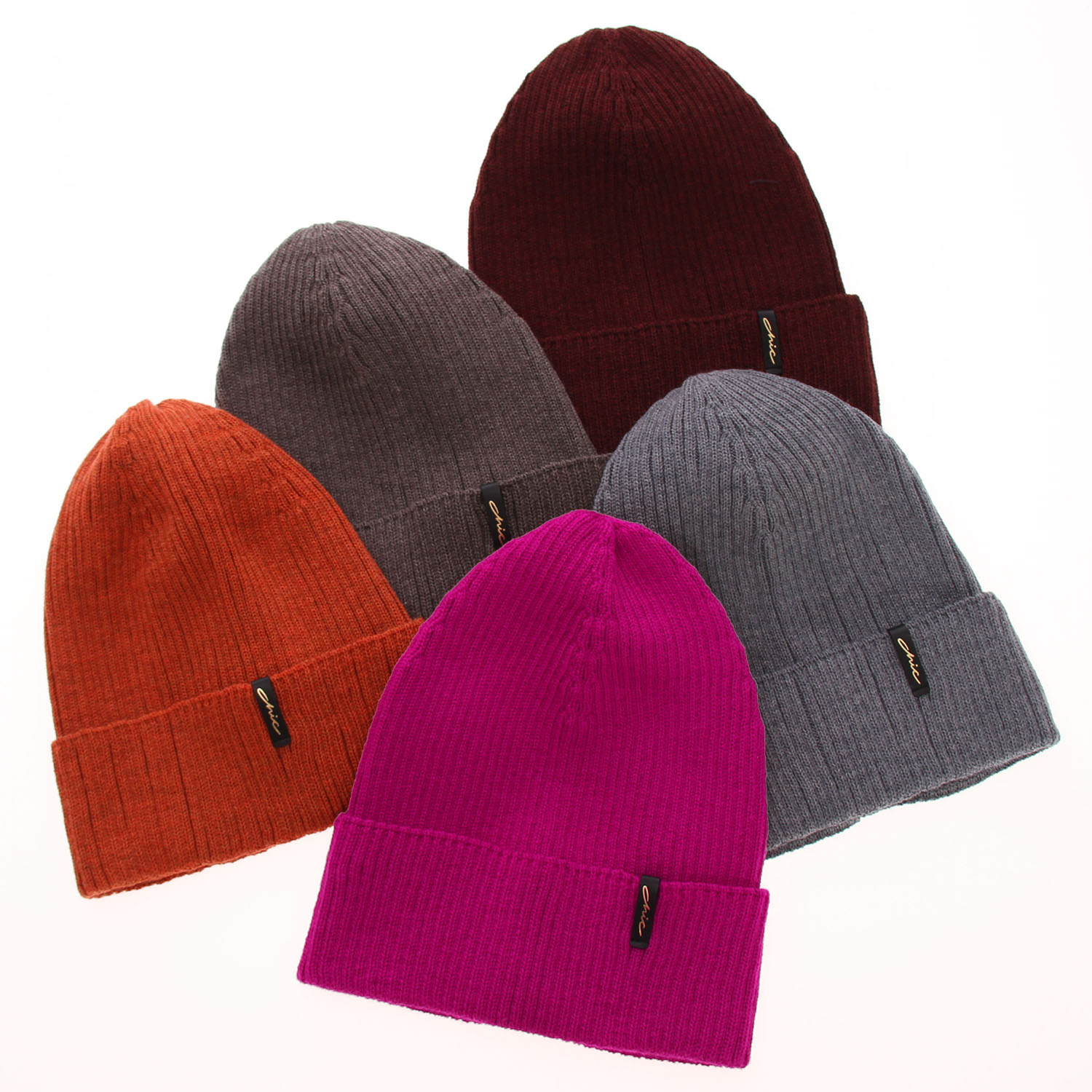 Dam vintermössa, mörkgrå, 100% Merino Ull, Megan