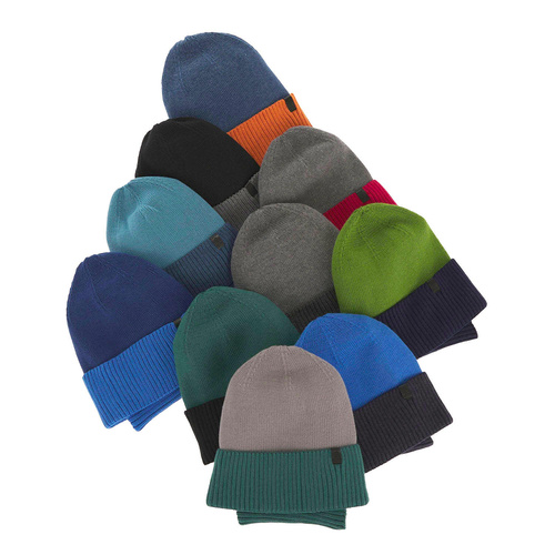 Pojke höst/vår set: mössa och halsduk, orange, med bomull, Tauros