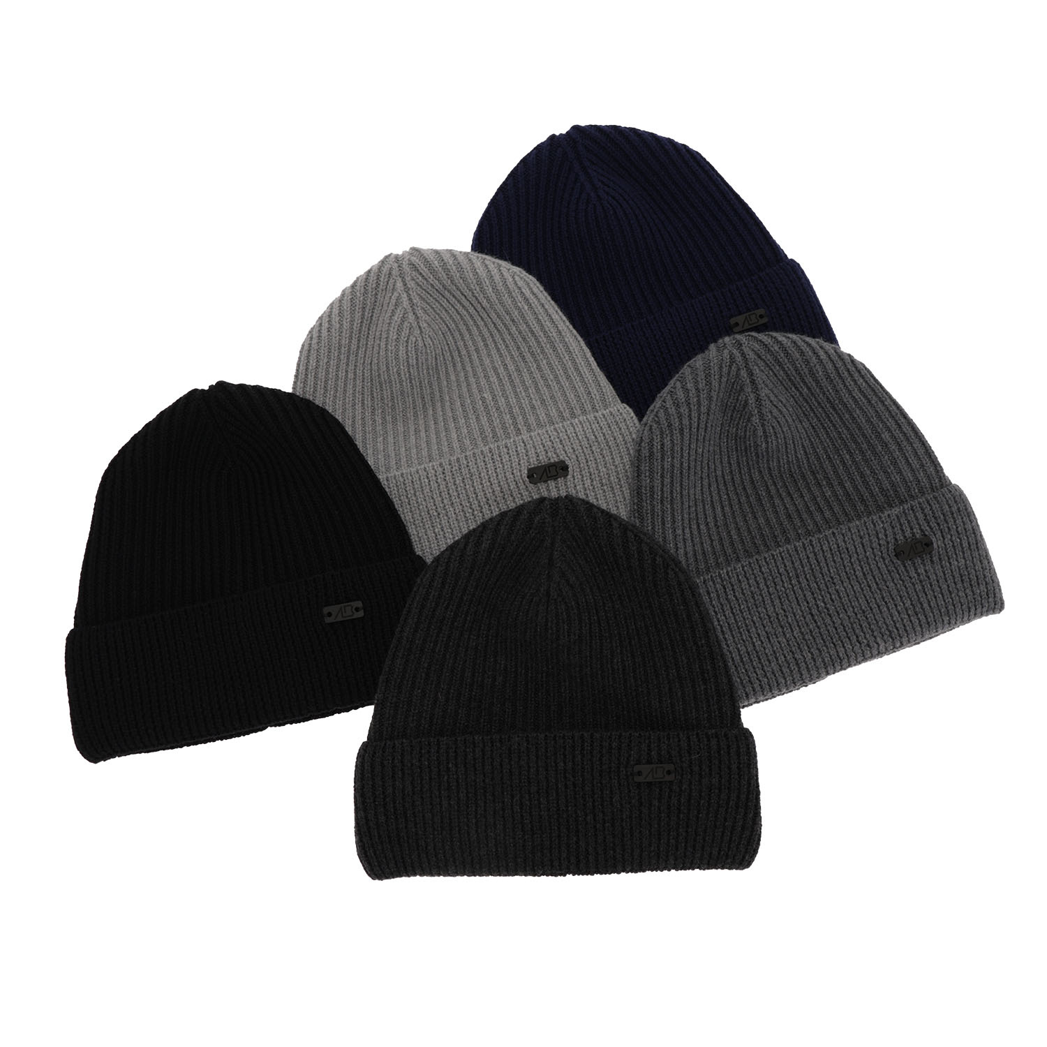 Herr vintermössa, brun, med 100% Merino Ull, Owen